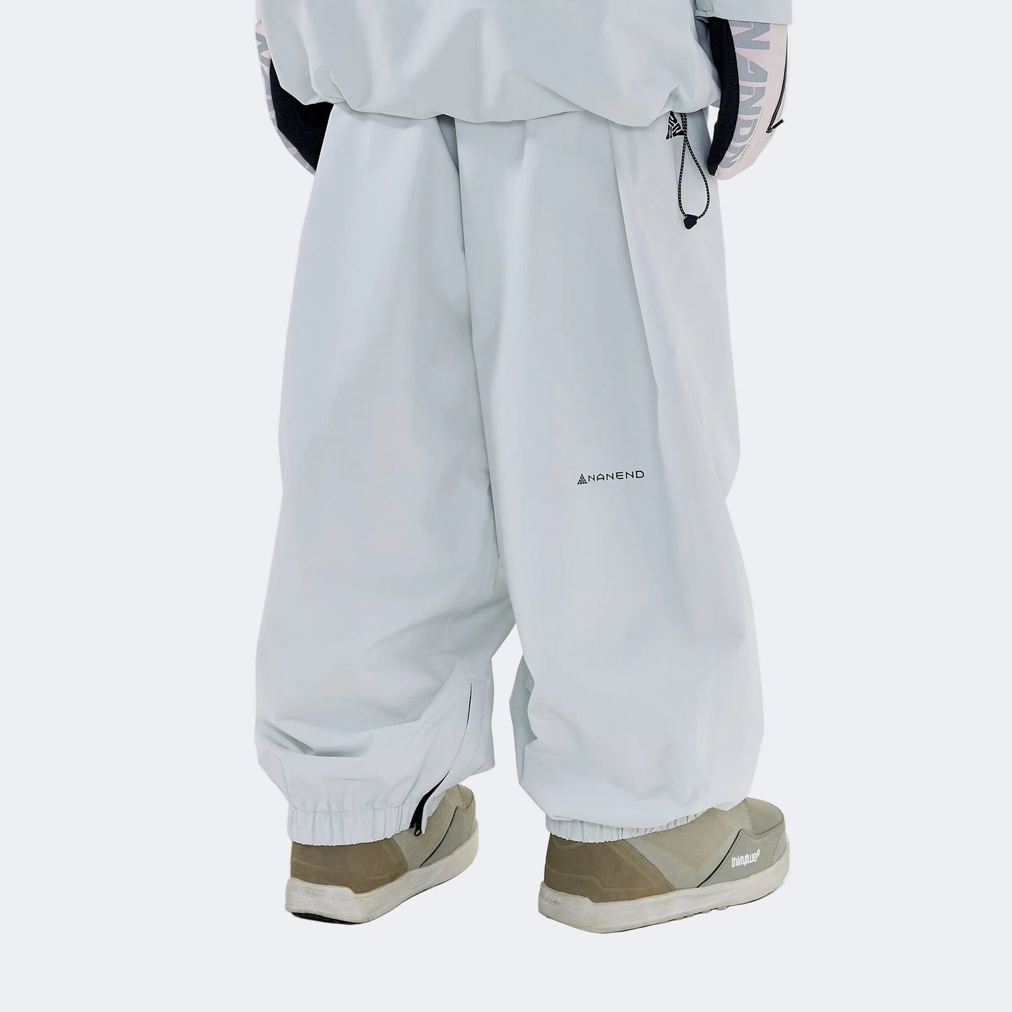 Skyline CORE Loose-fitting, thickened, waterproof professional ski pants - Unisex - NANEND