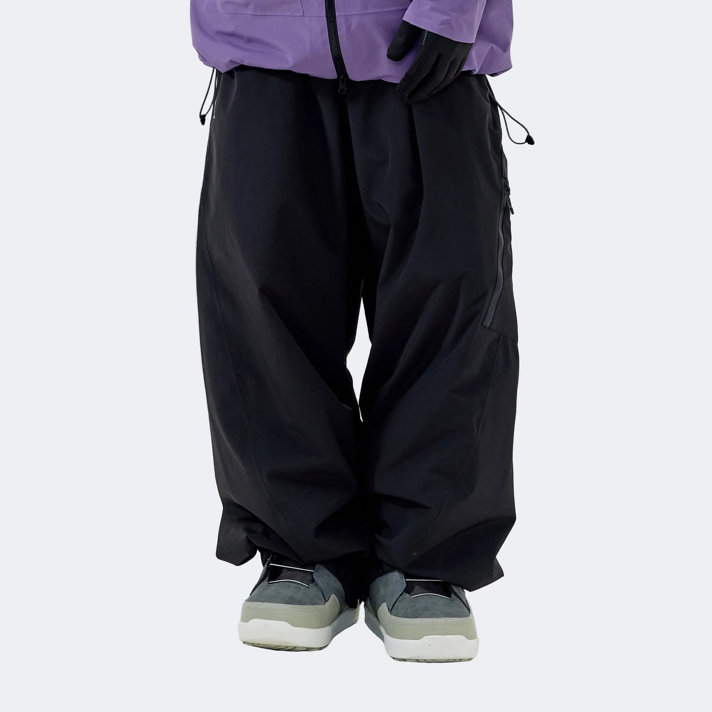 Skyline CORE Loose-fitting, thickened, waterproof professional ski pants - Unisex - NANEND