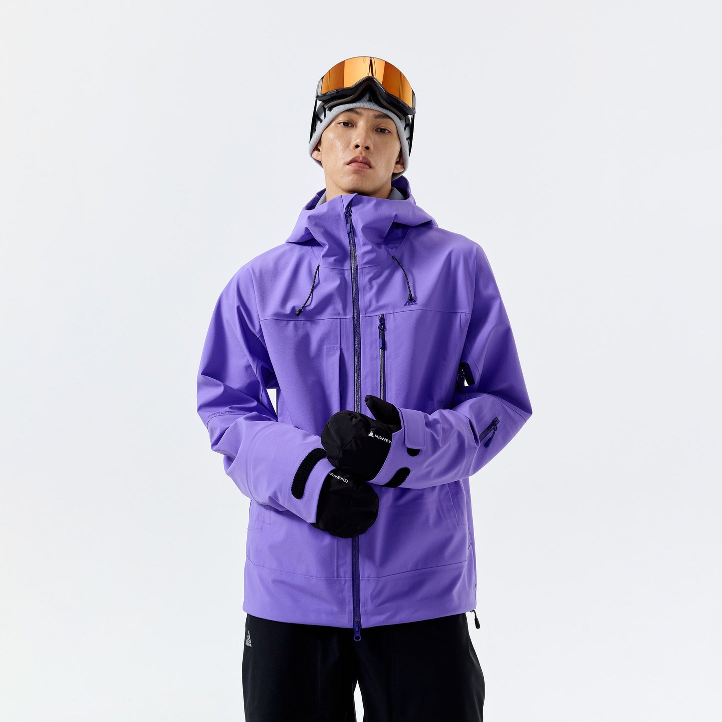 Skyline LITE 3L Hard Shell RECCO Ski Jacket -Unisex - NANEND