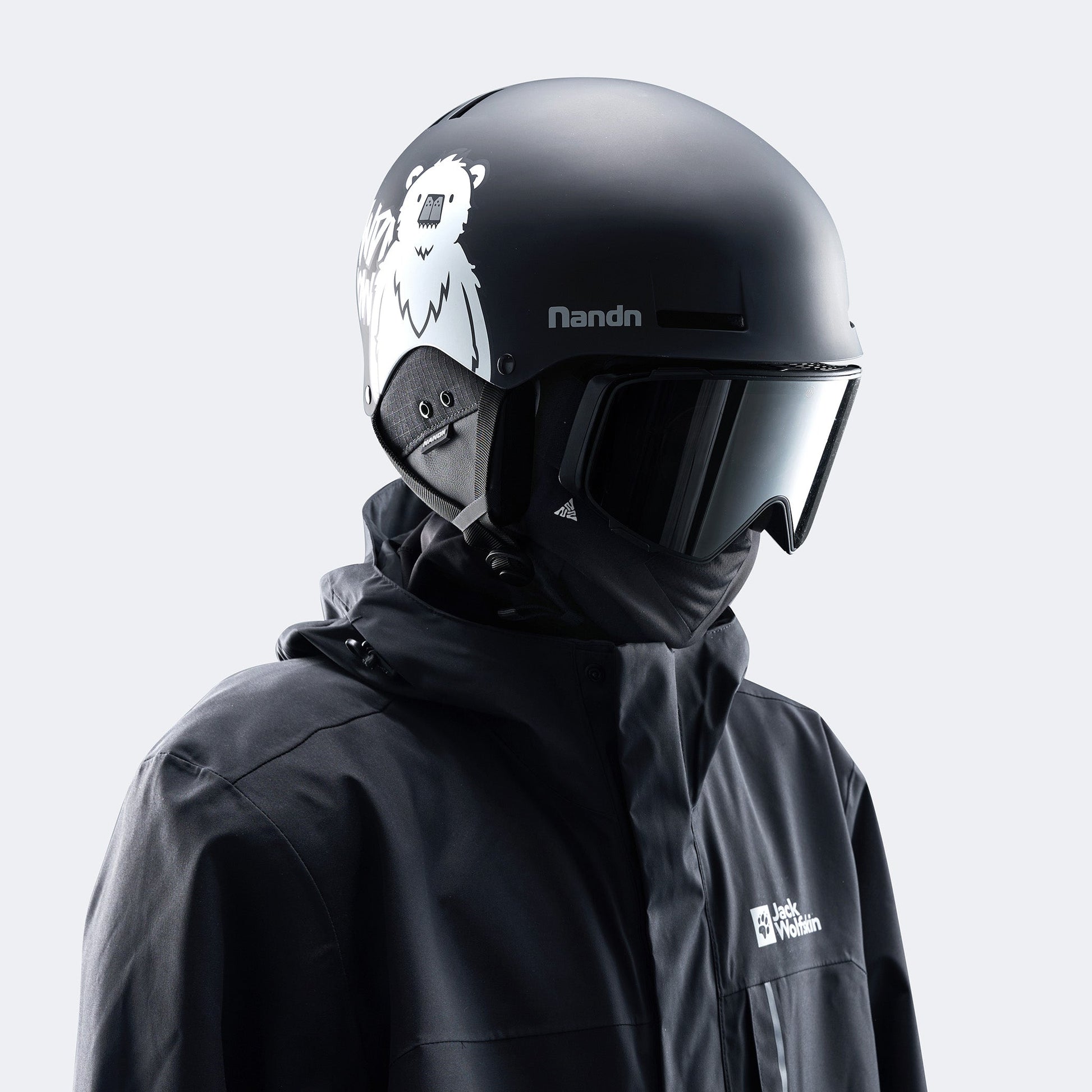 Small brim warm and shockproof ski helmet NT30 - NANEND