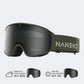Small-framed, all-weather, photochromic flip-top Ski Goggles NG24MAX - NANEND