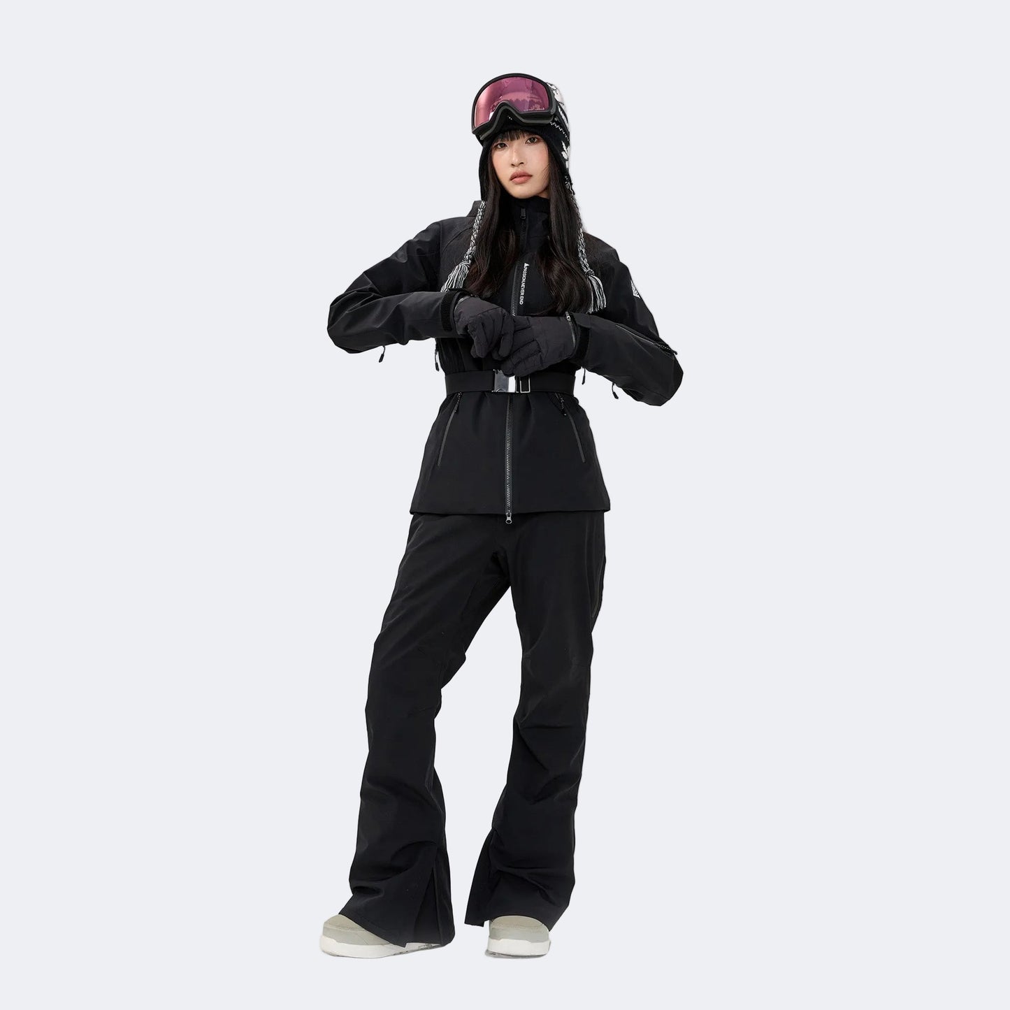 Sweetspot Women's Slim Fit Flare Ski Suit Set Ski Sets