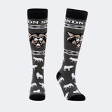 Thickened Athletic Terry Knee-High Socks – Unisex