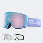 Three-lens all-weather magnetic Ski Goggles NG19 - NANEND