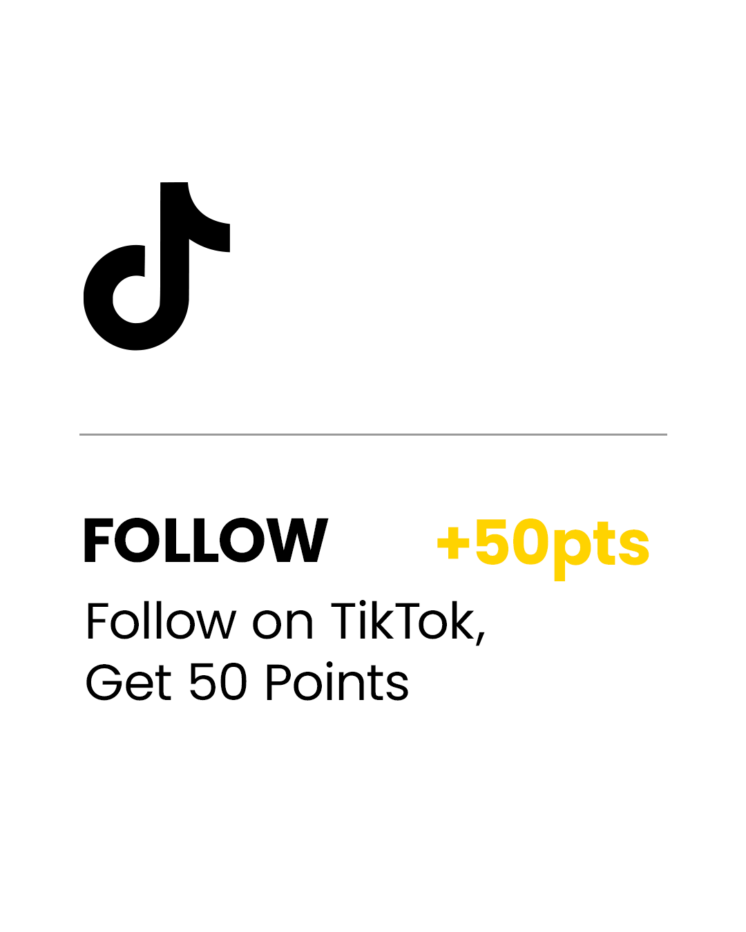 Follow NANEND on TikTok to earn 50 points