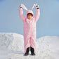 Warm & Waterproof Children's One-Piece Ski Suit -Unisex - NANEND