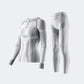 Women's Lycra Antibacterial Skiing Warm Quick-Drying Underwear Set - NANEND