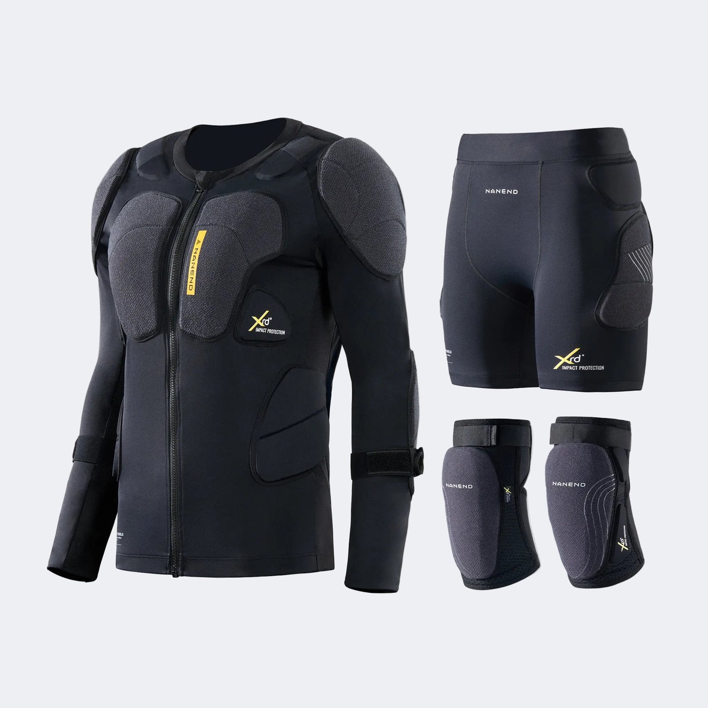 Xrd professional impact-absorbing ski protective gear sets Unisex - NANEND