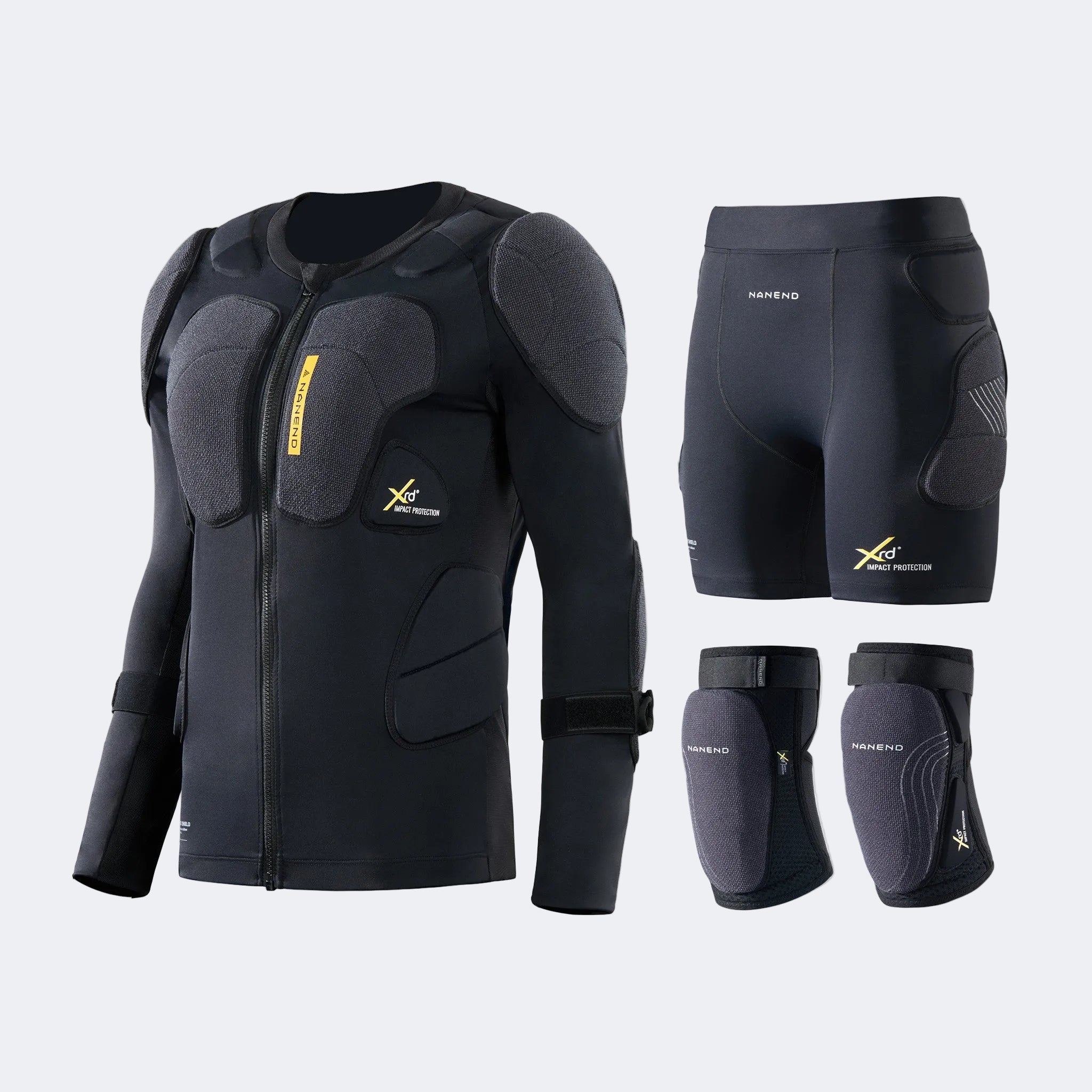 Xrd professional impact-absorbing ski protective gear sets Unisex - NANEND